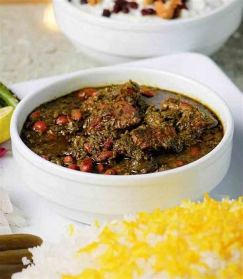  Ghormeh Sabzi: ¡Un delicioso guiso persa que combina la terrenalidad de las hierbas con la dulzura del jugo de granada!